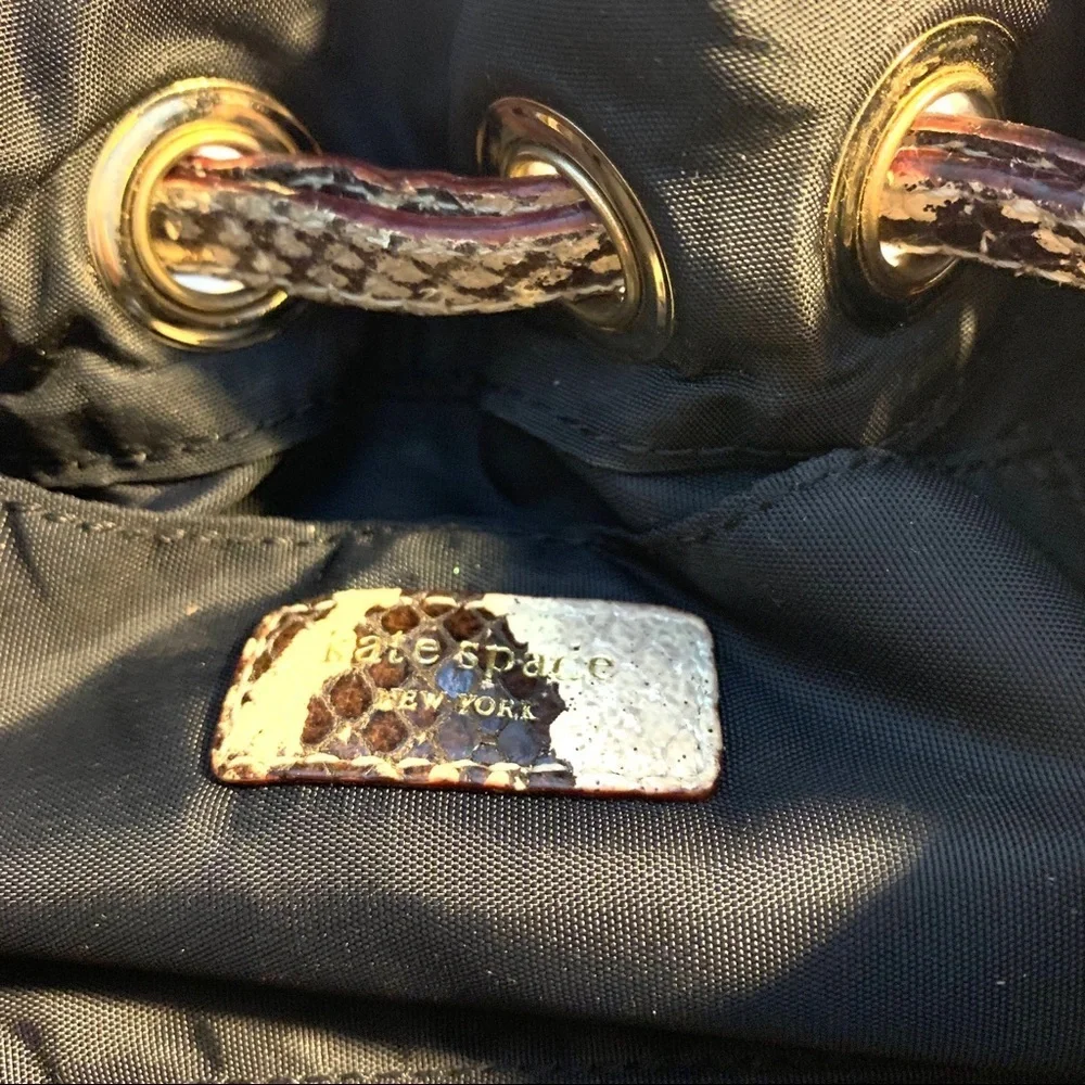Kate Spade Handbag Anne Lafayette Snake